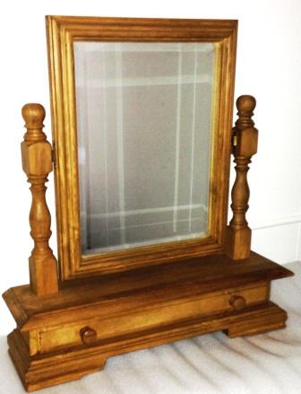 Dressing Table Mirror with Drawer